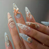 12 Sizes-24 Pcs Press On Nails Z956