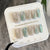 12 Sizes-24 Pcs Press On Nails SP116