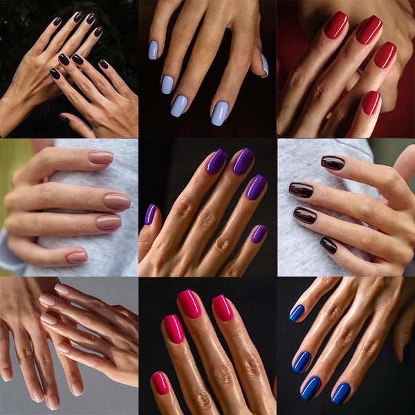 12 Sizes-24 Pcs Press On Nails JP2097