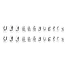 12 Sizes-24 Pcs Press On Nails W317