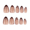 12 Sizes-24 Pcs Press On Nails JP3268
