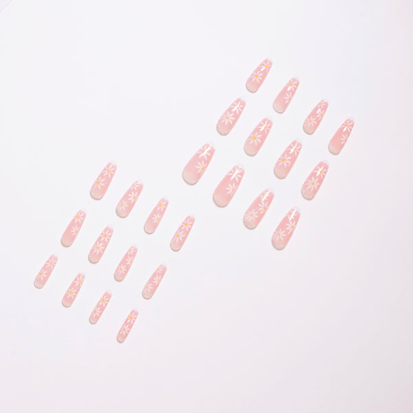 12 Sizes-24 Pcs Press On Nails JP1149