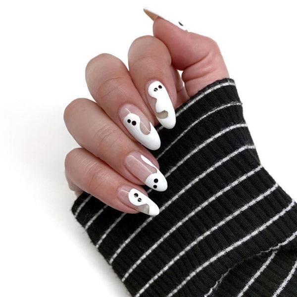 12 Sizes-24 Pcs Press On Nails JP1527