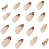 12 Sizes-24 Pcs Press On Nails JP4385