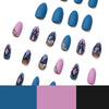 12 Sizes-24 Pcs Press On Nails JP1816