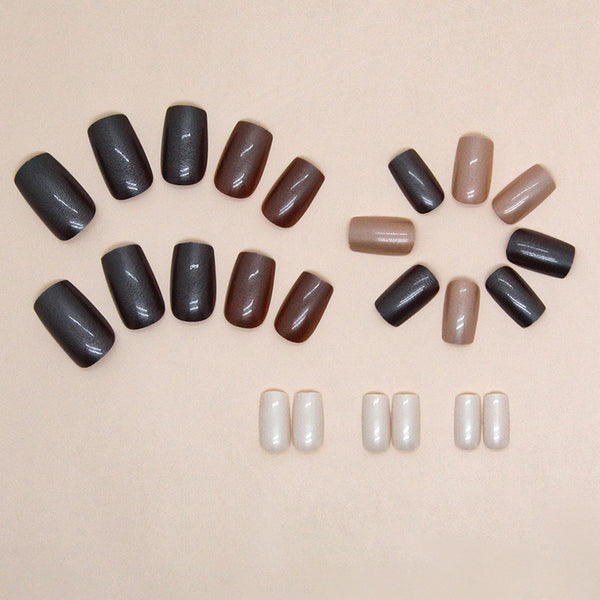 12 Sizes-24 Pcs Press On Nails W1450