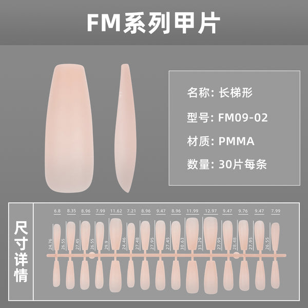 15 Sizes-30 Pcs Press On Nails FM09-01