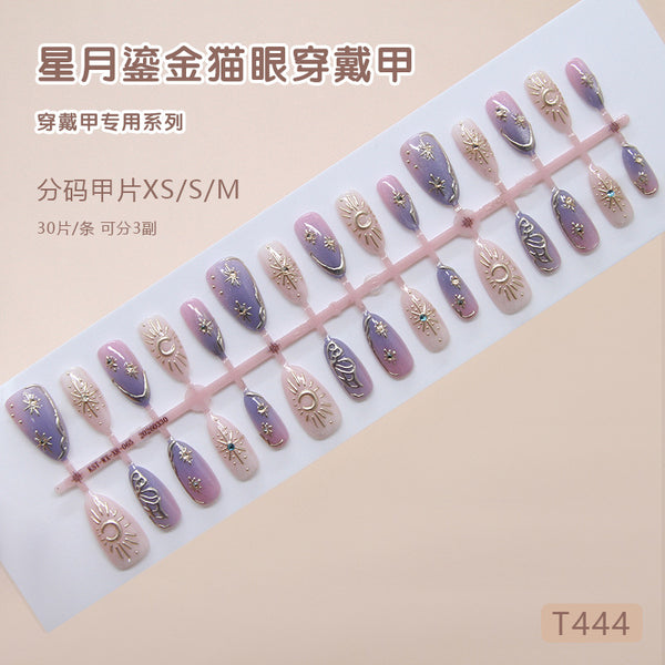 30 Pcs Press On Nails Z1350