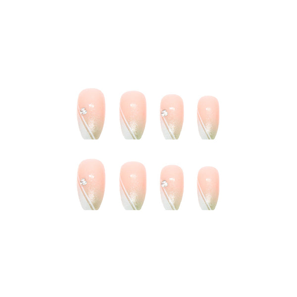 12 Sizes-24 Pcs Press On Nails Z376