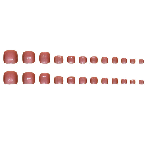 12 Sizes-24 Pcs Press On Nails F147