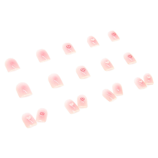 12 Sizes-24 Pcs Press On Nails R362
