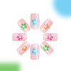 12 Sizes-24 Pcs Press On Nails C380