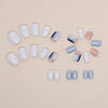 12 Sizes-24 Pcs Press On Nails W1116