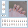 12 Sizes-24 Pcs Press On Nails R767