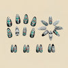 12 Sizes-24 Pcs Press On Nails Y1532