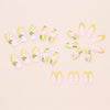 12 Sizes-24 Pcs Press On Nails W2004