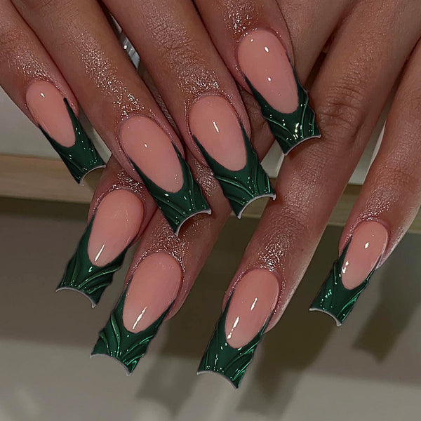 12 Sizes-24 Pcs Press On Nails DIY26