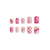 12 Sizes-24 Pcs Press On Nails C252