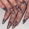 12 Sizes-24 Pcs Press On Nails Z547