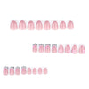12 Sizes-24 Pcs Press On Nails JP3679
