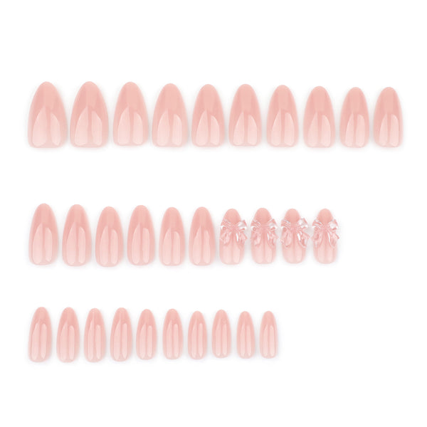 12 Sizes-24 Pcs Press On Nails JP3617
