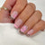 12 Sizes-24 Pcs Press On Nails C1597