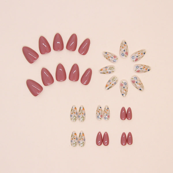30 Pcs Press On Nails W1584