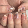 12 Sizes-24 Pcs Press On Nails JP4101
