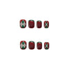 12 Sizes-24 Pcs Press On Nails R308