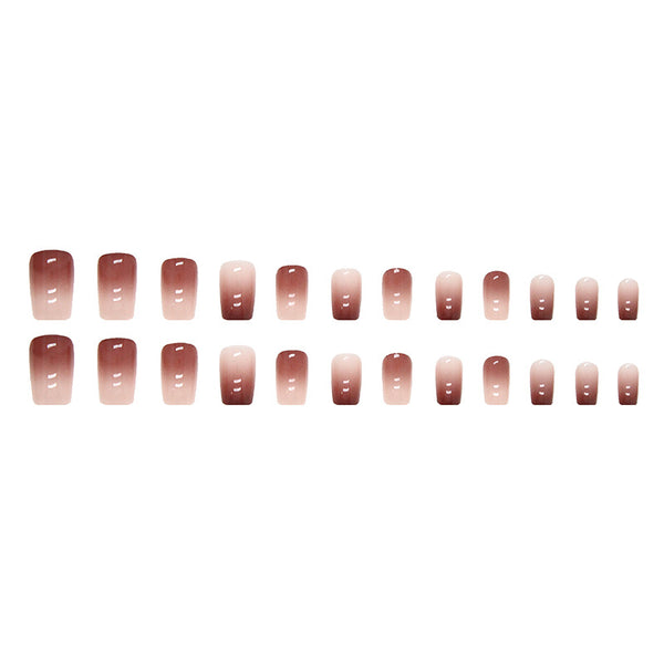 12 Sizes-24 Pcs Press On Nails R733