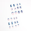 12 Sizes-24 Pcs Press On Nails JP1590