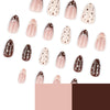 12 Sizes-24 Pcs Press On Nails JP4187