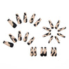 12 Sizes-24 Pcs Press On Nails W045