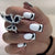 12 Sizes-24 Pcs Press On Nails Y1928