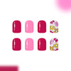 12 Sizes-24 Pcs Press On Nails C1242