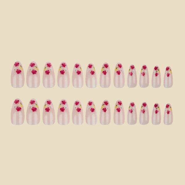 12 Sizes-24 Pcs Press On Nails y2066-z-24