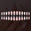 12 Sizes-24 Pcs Press On Nails C1327