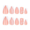 12 Sizes-24 Pcs Press On Nails JP3768