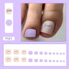 12 Sizes-24 Pcs Press On Nails F121