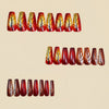 12 Sizes-24 Pcs Press On Nails Y1716