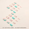 12 Sizes-24 Pcs Press On Nails W414