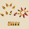 12 Sizes-24 Pcs Press On Nails Y1419