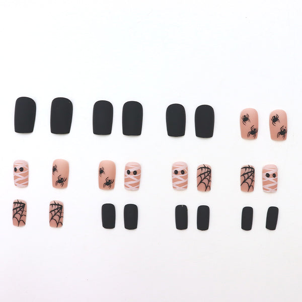 12 Sizes-24 Pcs Press On Nails W3236