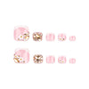 12 Sizes-24 Pcs Press On Nails JP3349