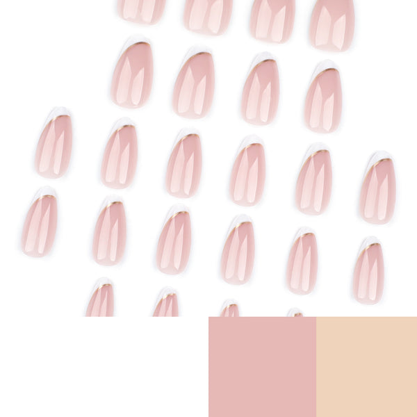 12 Sizes-24 Pcs Press On Nails JP3438