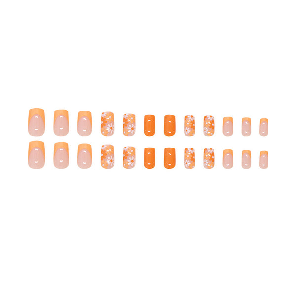12 Sizes-24 Pcs Press On Nails W1689