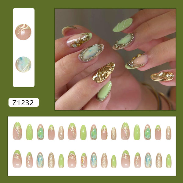 30 Pcs Press On Nails Z1232