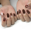 12 Sizes-24 Pcs Press On Nails JP4039