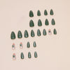 12 Sizes-24 Pcs Press On Nails W1540