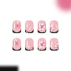 12 Sizes-24 Pcs Press On Nails C1150